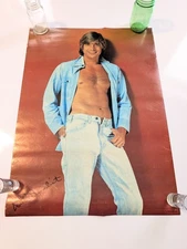 Vintage 1978 Dirk Benedict Battlestar Gallactica A Team Beefcake Poster #2