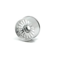 Kyosho MINI-Z MR015 MR02 Aluminum 18-Fin Wide Wheels Offset 1 Silver WCS-110