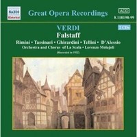Audio Cd - Giuseppe Verdi - Falstaff (2 Cd) - Naxos Historical -D- Neu