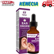 Natrulo Natural Ear Drops for Ear Infection Treatment - Homeopathic, Herbal