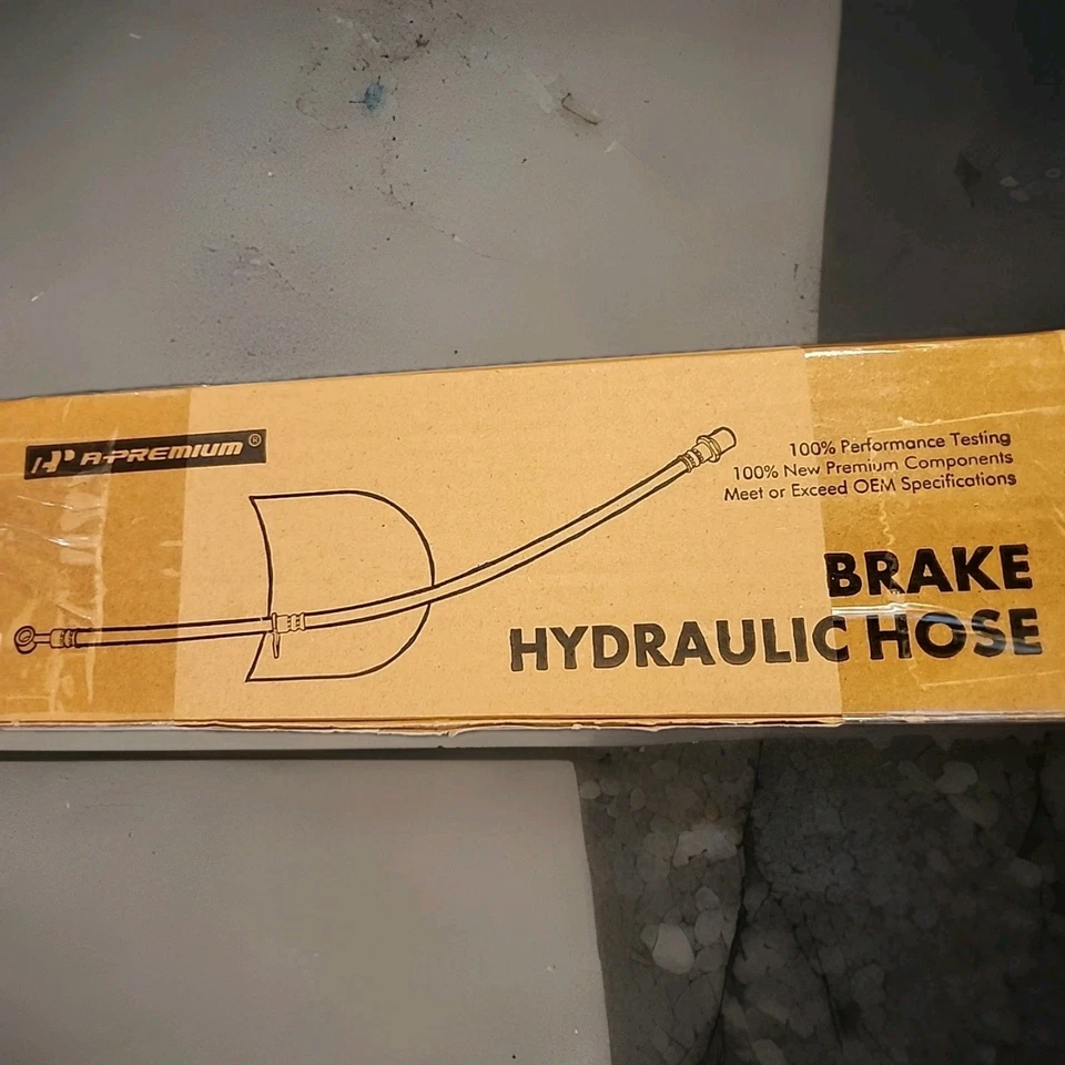 Manguera hidráulica de freno de conductor trasero izquierdo para Chevrolet Corvette 2006-2013 6,2 L 7,0 L Foto 4 de 4