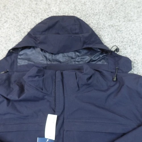 NEW Propper Jacket Mens XL Blue 3 In 1 Hooded Fleece Lined Parka Work Duty Coat image 2