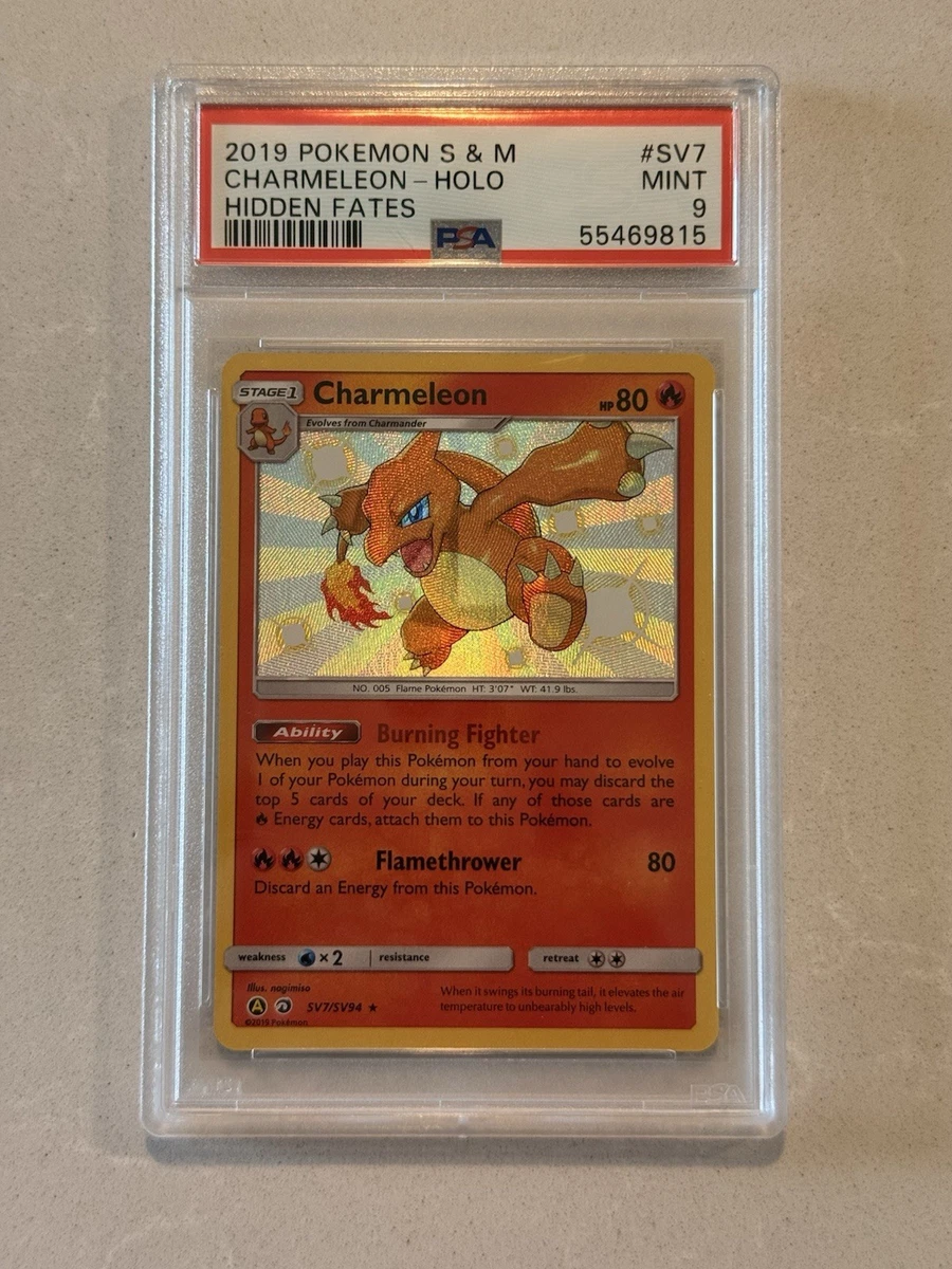 Charmeleon Pokémon TCG Professional Sports Authenticator (PSA