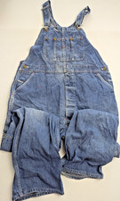 Vintage Big Yank Dungarees Denim W40 L28 Classic Workwear Grunge Festival