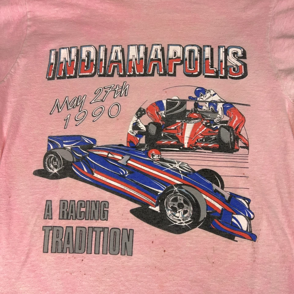 Camisa De Colección Indianápolis 500 Para Hombre Grande Carreras Tradición Indy Car Años 90 90 Foto 2 de 4