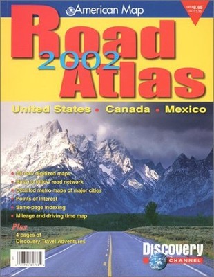 Road Atlas: United States, Canada, ..., American Map Co