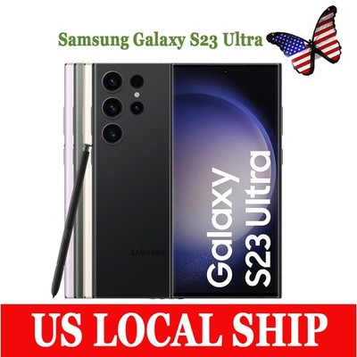 NEW-Sealed Samsung Galaxy S23 Ultra 256GB S918U Unlocked AT&T Verizon Smartphone
