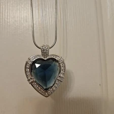 Harry Winston Heart of The Ocean Necklace Replica Diamond