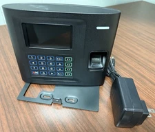 Paycor PT100 Time Clock Terminal Model US10C - Biometric/PIN Entry Tested