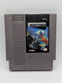 Nightshade Nintendo NES Game Cart Only Authentic