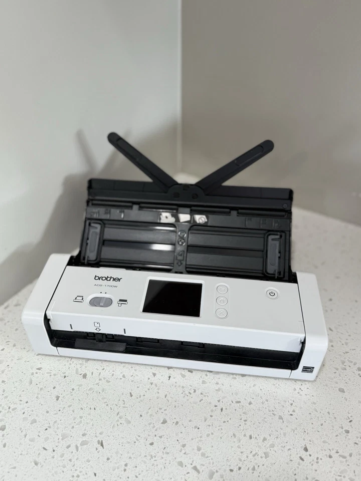 Brother ADS-1700W Wireless Portable Desktop Document & Receipt Scanner Tested - Image 2 of 4