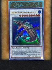 Yugioh Ravenous Crocodragon Archethys ETCO-EN043 Ultra Rare 1st Ed NM