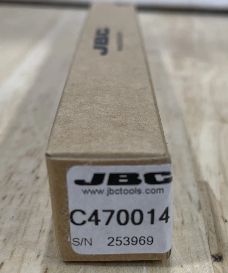 Punta de soldadura JBC C470014, cincel, 4,0 mm x 1,3 mm, para mangos T470 Foto 3 de 4