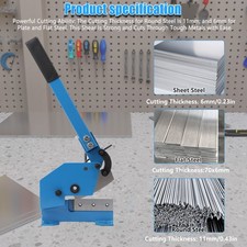 Hebelschere Manuelle Handhebelschere Blech Blechschere Schlagschere Metallschere