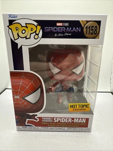 Funko Pop Marvel Spider-Man No Way Home: Hot Topic #1158