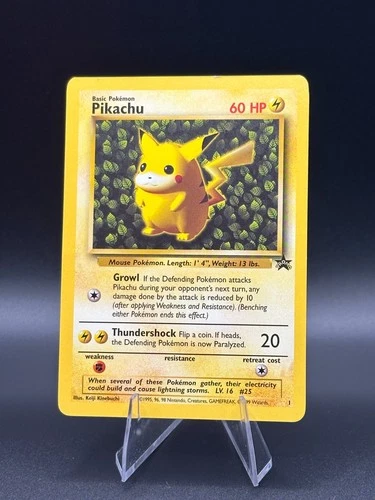 New ListingPokémon Pikachu Black Star Promo Card #1 Ivy Pikachu
