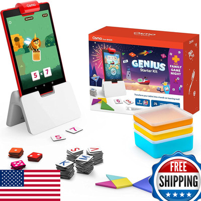 Osmo Genius Starter Kit For Kids Ages 610 7 Educational Learning Games Fire