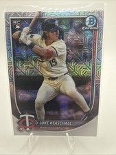 2025 Bowman Chrome - Luke Keaschall #61 Mega Box Mojo Refractor (RC)