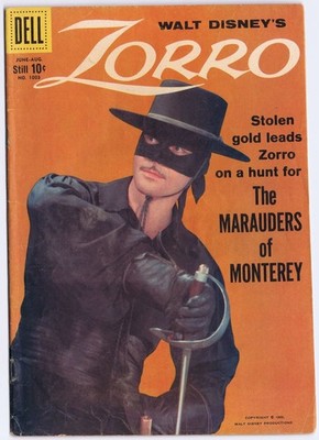 FOUR COLOR # 1003 ZORRO US Comic 1959 Alex Toth