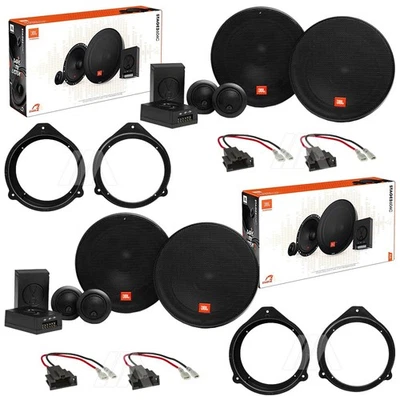 Kit 8 Casse Altoparlanti JBL Avant Arrière 2 Voies 6,5" 4 Ω A3 (8P) 5 Portes - Photo 1/4