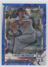 2021 Bowman Chrome Draft Sapphire Edition Peter Heubeck #BDC-146 yi5