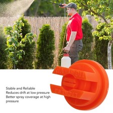 ORANGE 20pcs Flat Fan Spray Tip High Pressure Agricultural Sprayer Nozzle