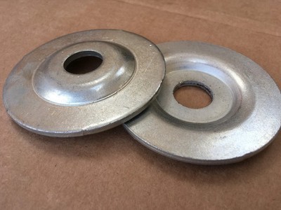 2 x 16 mm BANKSCHLEIFER DORNSCHEIBE FLANSCH STÜTZSCHEIBEN PADS PLATTEN