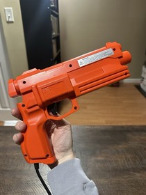 Sega Saturn Gun With Sega Saturn Game Only Viruta Cop Stunner Light Working