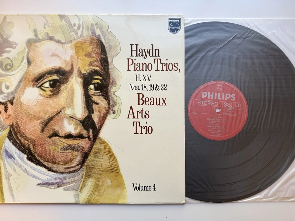 Haydn Piano Trios Beaux Arts Trio 14LPs Phillips Mint Mint Ultra Rare Foto 4 de 4