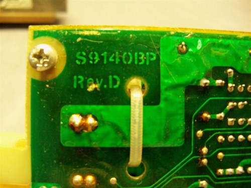 Yokogawa NP1*C Starter Control Board S9140BP REV D S9190BB Rev A - Picture 6 of 6