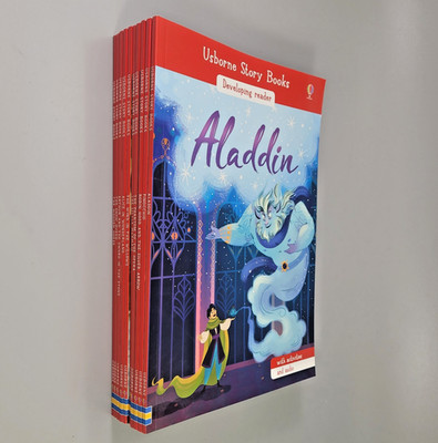 Usborne Story Books Developing Reader Set Of 10 Books With Audio Link & Activity