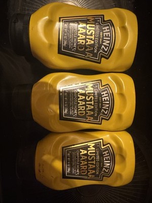 3 Pack Kendrick Lamar's ''Mustaaaaard'' Limited Ed. Heinz Mustard (Chipotle Honey)