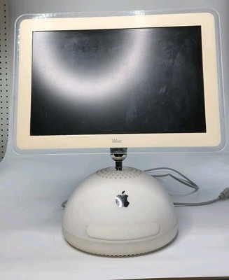 Apple iMac G4 17'' Desktop Computer 2002 M6498 1GHz 256mb 80 Gb HDD MacOS Tiger