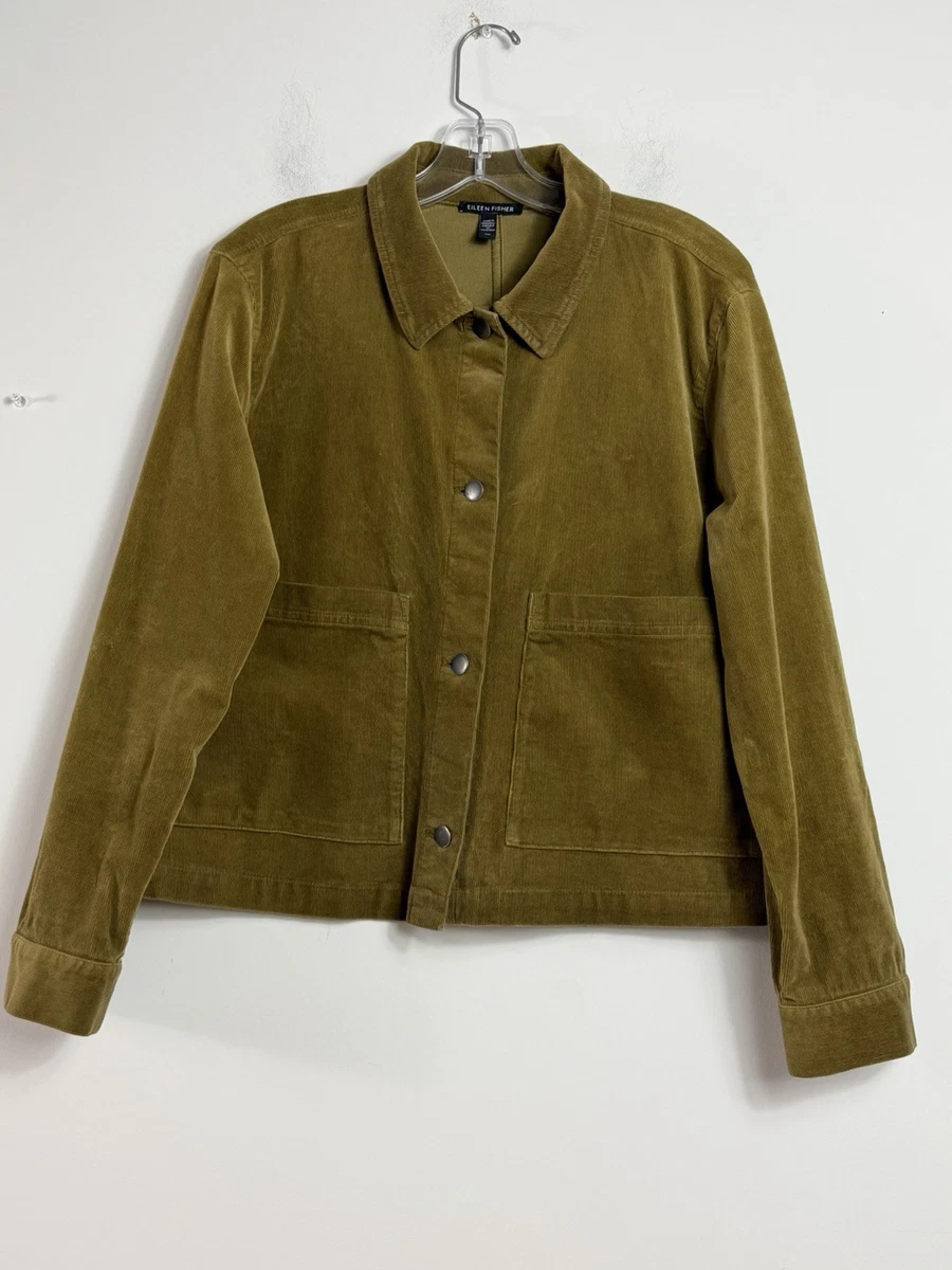 Corduroy Yellow Solid Coats, Jackets & Vests for Women for sale | eBay