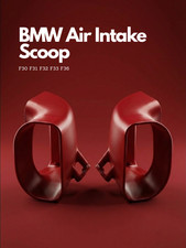 Bmw Air Intake Scoop Upgrade F30 F31 F32 F33 F36 20132020 Rl Red