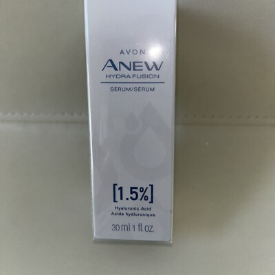 NEW Avon Anew Hydra Fusion Face Serum 1.5% Hyaluronic Acid Anti Aging 1 fl oz