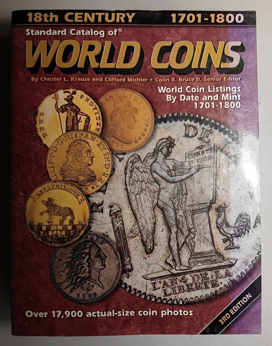 Standard Catalog of World Coins 1701 - 1800 3rd Edition | eBay