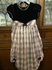 Jona Michelle Black Velvet Pink W/Tulle Dress Girls Size 6X Holiday Christmas