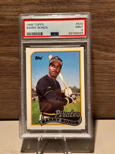 1989 BARRY BONDS TOPPS #620 PSA 9 PIRATES (770)