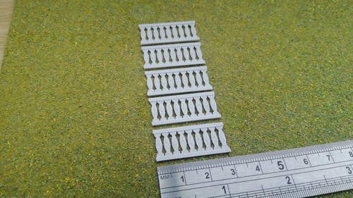 Jahrmarktsspindelzaun (5 Stück) Maßstab 1:76 - Bild 3 von 9