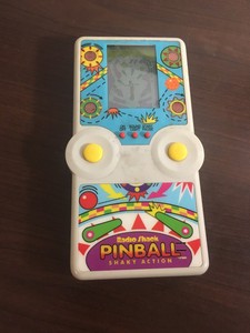 handheld electronic pinball game