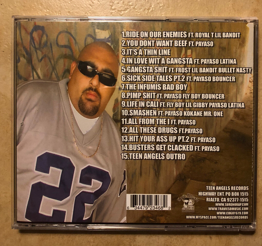 TRAVIESO TALES FROM THE SICK SIDE PART 2 CHICANO RAP TEEN