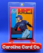 NOELVI MARTE 2022 BOWMAN CHROME PINK MEGA MOJO REFRACTOR #ed /199 HI FI FUTURES