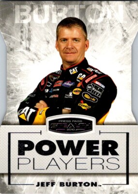2010 Press Pass Stealth Power Players Jeff Burton