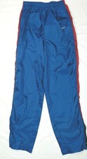 vintage NIKE water resistant track pants size M 8 10 lightweight pull on p94 