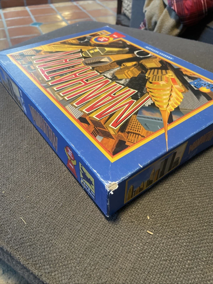 Hans Im Gluck Boardgame Manhattan (German 2nd Ed) Box Fair/Fair - Image 3 of 4