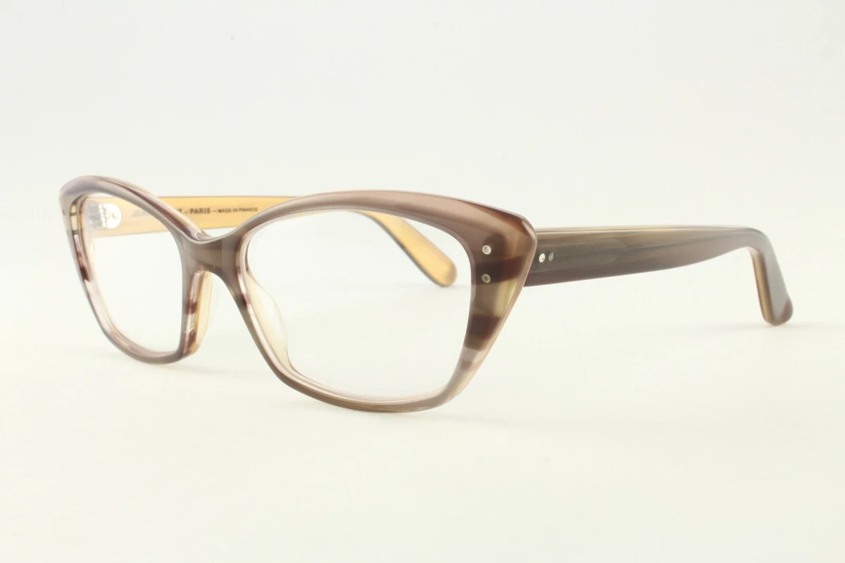 Authentic Jean Lafont Glasses Honey 540 Brown 53mm Frames Glasses