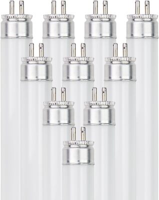 10Pack Linear Fluorescent Lamp, Under Cabinet Bulb, 4W, 2700K, G5