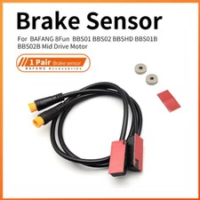 E-bike 1 Pair Brake Sensors Cable For Bafang Bbs Bbshd Motor Power Cut Off Us