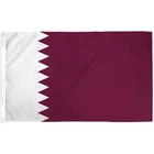 QATAR COUNTRY 3'X 5' POLY FLAG